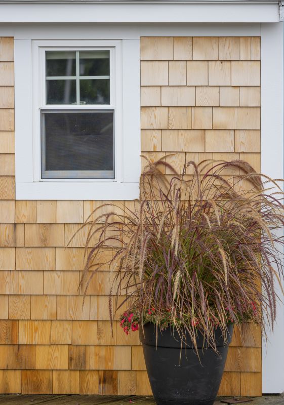 Cedar Wood Siding Installation